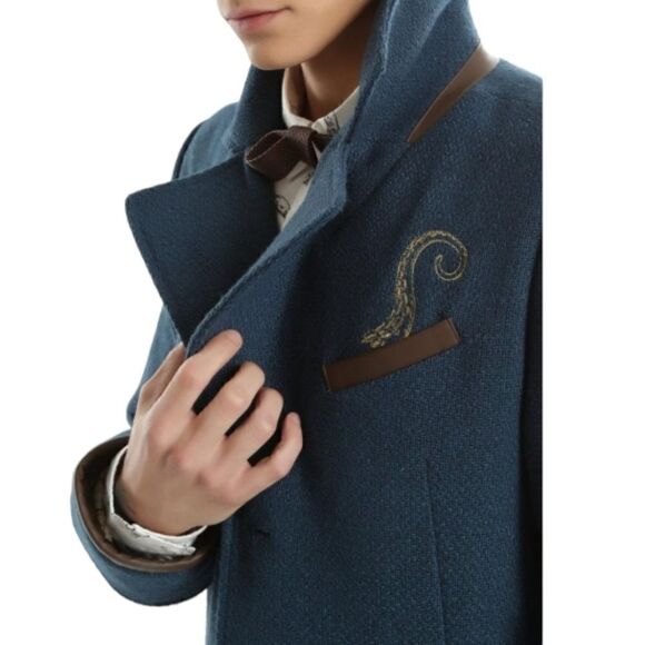Fantastic Beasts And Where To Find Them Newt Scamander Overcoat - Picture 3 of 6